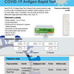 COVID-19 Ag test COV-201 Informační leták Lysun