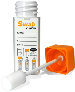 Swab-cube